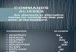 Commands Aliases