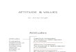 Attitude & Values