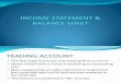 Income Statement & Balance Sheet-1