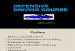 Defensive Driving Course July 23 2008