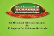23rd Annual Gulf Scrabble Championships : Official Brochure and Player's Handbook