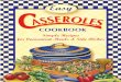 Easy Casseroles Cookbook
