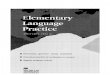 Elementary Language Practice Red