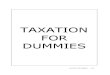 Taxation for Dummies