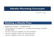 Media Planning Concepts