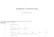 Digital Tutotrials