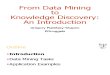 Data Mining And KDD