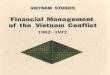 Vietnam Studies Financial Management of the Vietnam Conflict 1962-1972