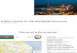 A Mini Course on the Azerbaijani Economy
