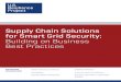Supply Chain Solutions for Smart Grid Security