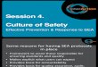 Session 4 Culture of Safety