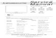 Mitsubishi Service Manual for DLP Projection HDTV Model WD-57733