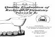 Quality Evaluation of Restorative Dentistry