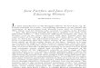 Jane Fairfax and Jane Eyre_Educating Women by Margaret Lenta