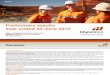 BHP Billiton Results for the Year Ended 30 June 2012