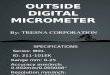 Outside Digital Micrometer Presentation