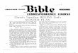 AC Bible Corr Course Lesson 33 (1964)