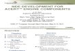 Nde Development for Acerttmengine Components