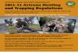 2012-2012 Arizon Hunting and Trapping Regulations
