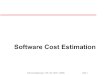 Lect 4 Cost Estimation