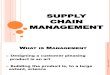 1. What is Supply Chain