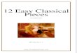 12 Easy Classical Pieces