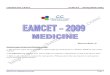 Eamcet 2009 Med