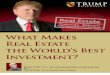 What Makes Real Estate the Worlds Best Investment-Donald Trump