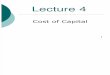 FIN3004 2011-2012s2 Lecture04 Cost of Capital