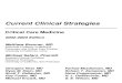 CURRENT CLINICAL STRATEGIES - CRITICAL CARE MEDICINE (LB. ENGLEZĂ)