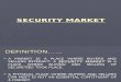 Unit 2- Security Market