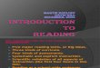 Introduction to Reading First