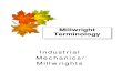 Industrial Millwrights Terminology