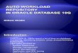Auto Workload Repository-Imtiyaz Presentation