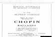 Chopin-Cortot 4 Ballades