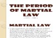 Period of Martial Law and Yellow Revolution