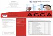 ACCA New Syllabus Handbook