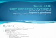 Compensation Systems
