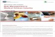 Risk Management in Medical Devices Industry Seminar Brochure
