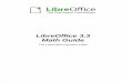 Libre Office 3 Math