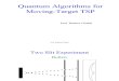 Quantum Algorithms for Moving-Target TSP