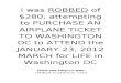 1/19/12 I WAS ROBBED of $280 DOLLARS by an AFRICAN-AMERICAN 20-SOMETHING