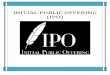 An Initial Public Offering (1)