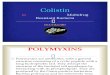Colistin in Multidrug Resistant Bacteria