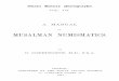 A manual of musalman numismatics / by O. Codrington