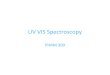 5. UV VIS Spectroscopy