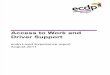 Ecdp Lived Experience Report - AtW and Driver Support - FINAL