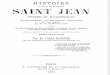 Histoire Du Grand Et Admirable Saint Jean