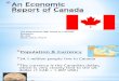 Economic Report of Canada-Model