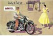 Ariel Motorcycle Sales Brochure 1953 - 2